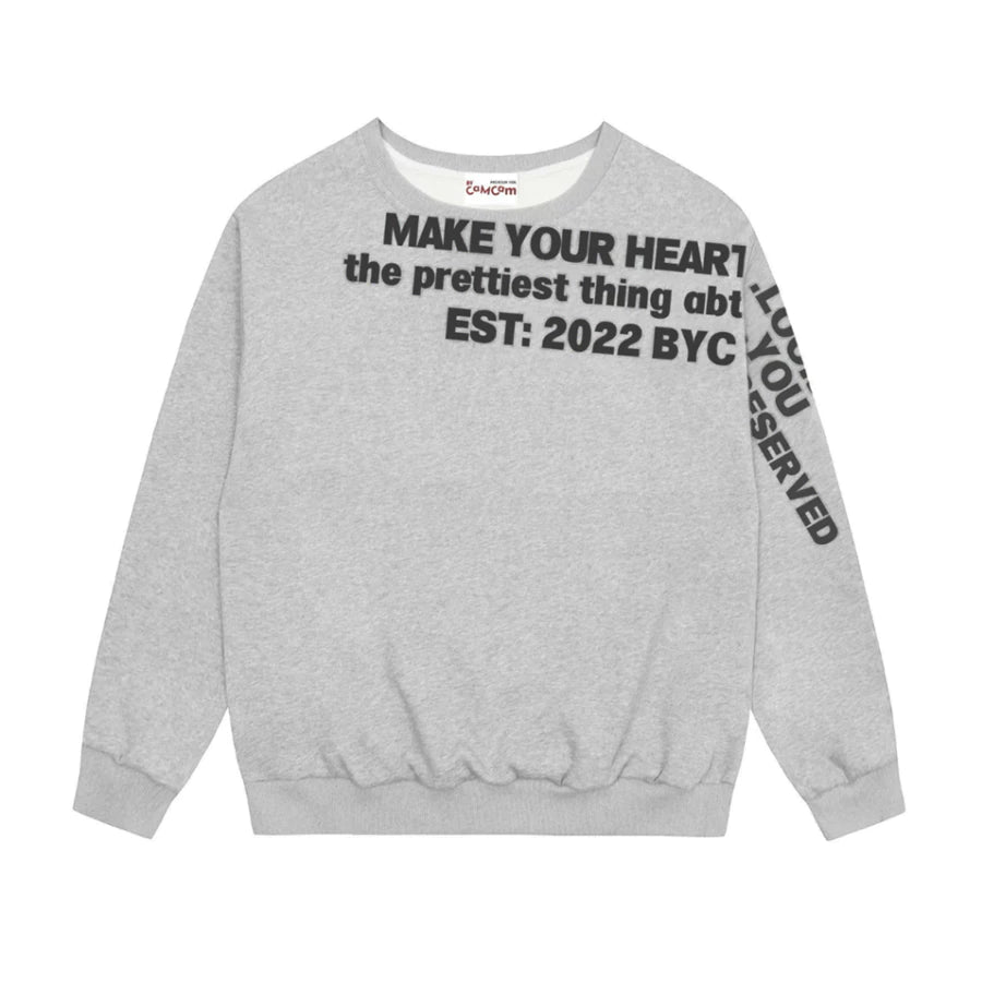 #VNBY02 BYC Loose Off-shoulder Sweater