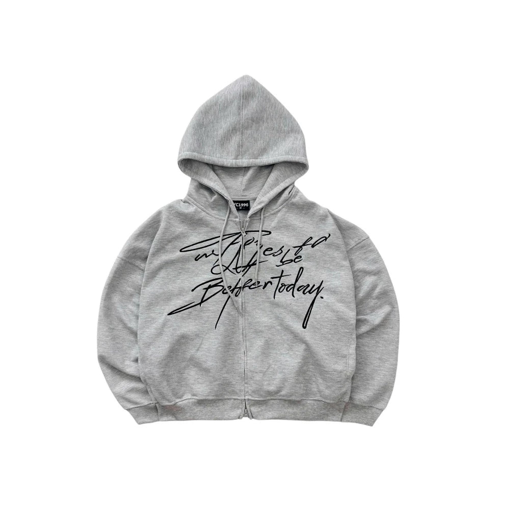 #VNYC02 Before Today Zip-up Hoodie