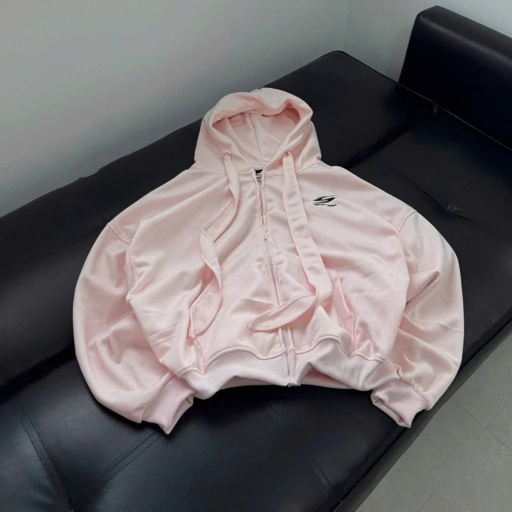 #VNSS04 Embroidery S Zip-up Hoodie