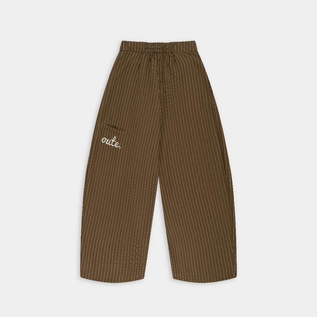 #VNOU01 Striped Wide Leg Pants