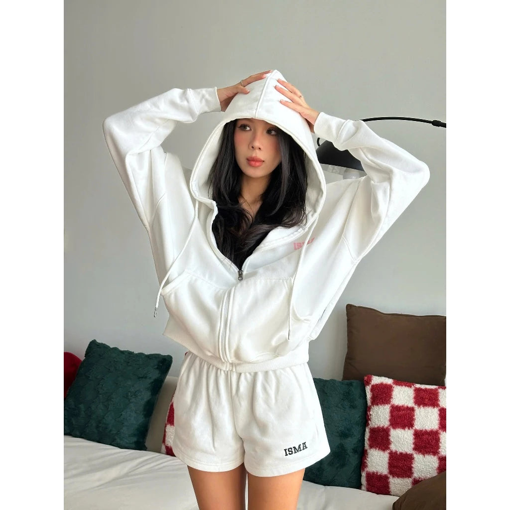 #VNIN02 Radiate Love Heart Zip-up Hoodie