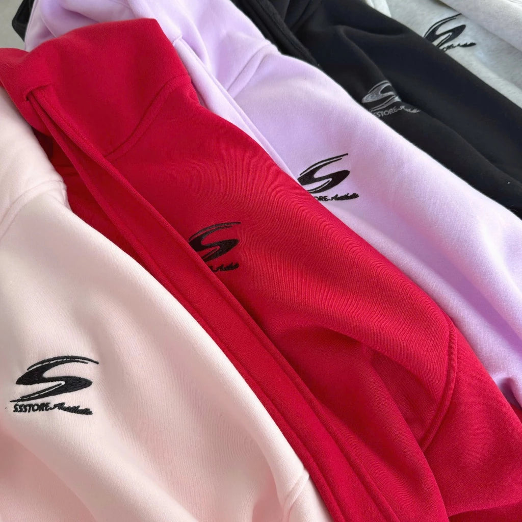 #VNSS04 Embroidery S Zip-up Hoodie