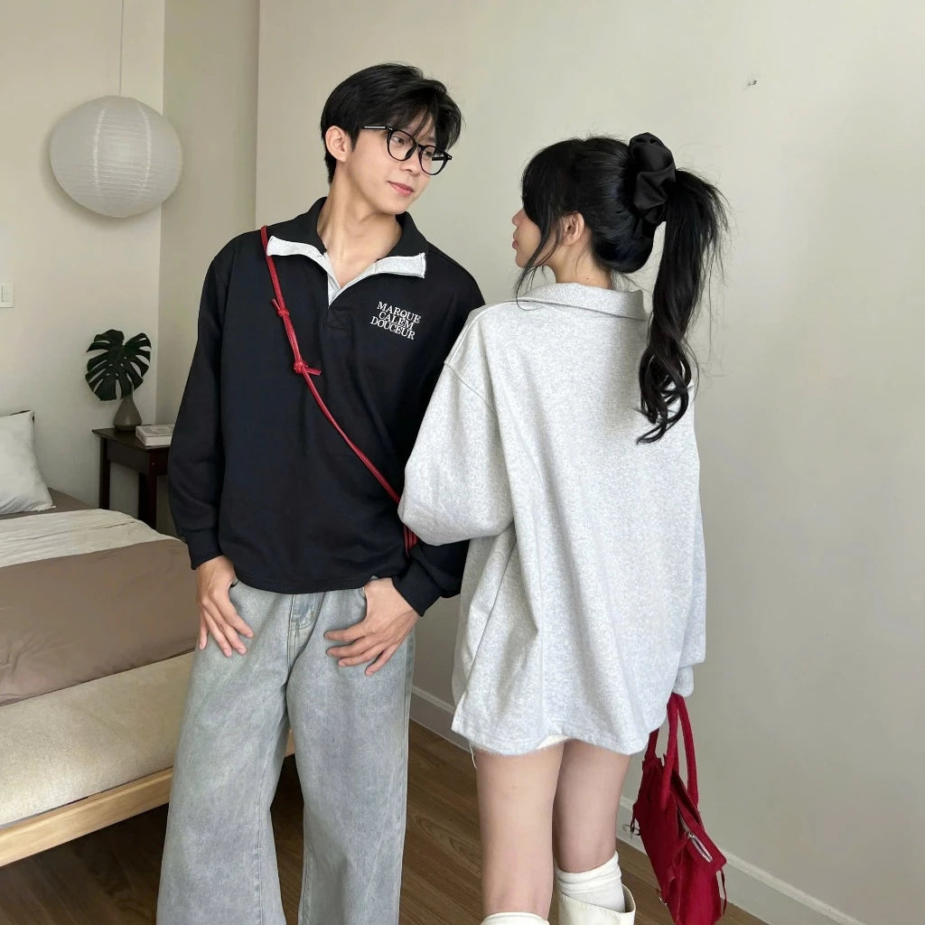 #VNCA01 MARQUE Polo Sweatshirt