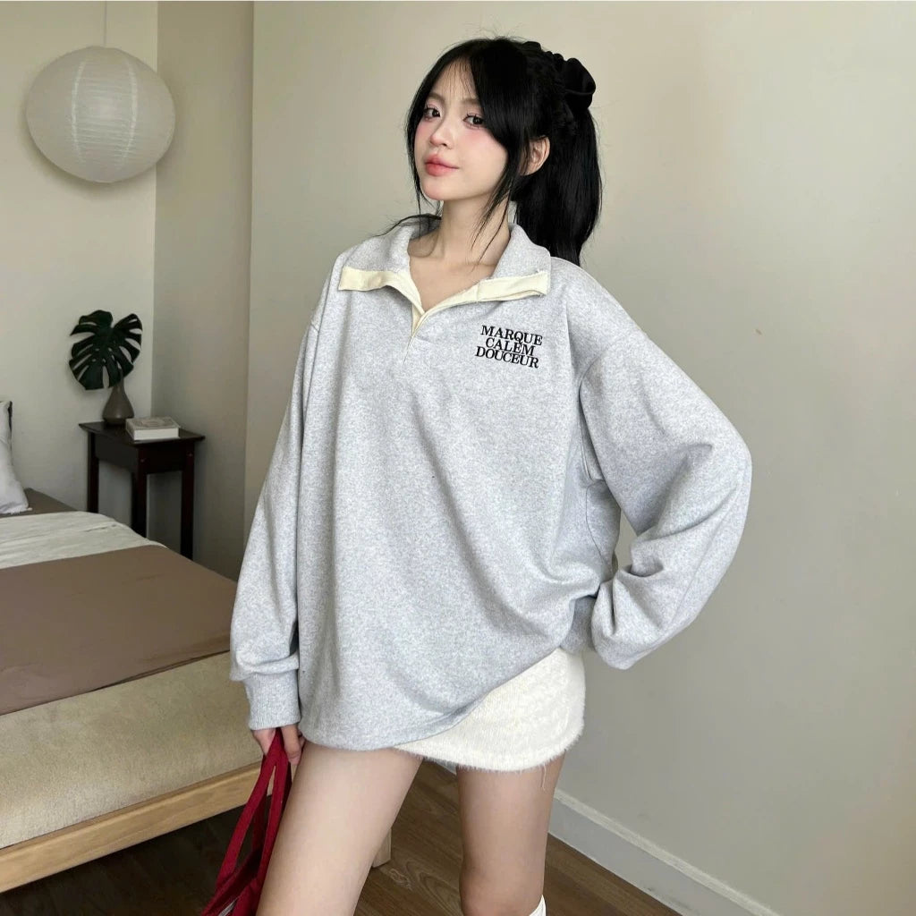 #VNCA01 MARQUE Polo Sweatshirt