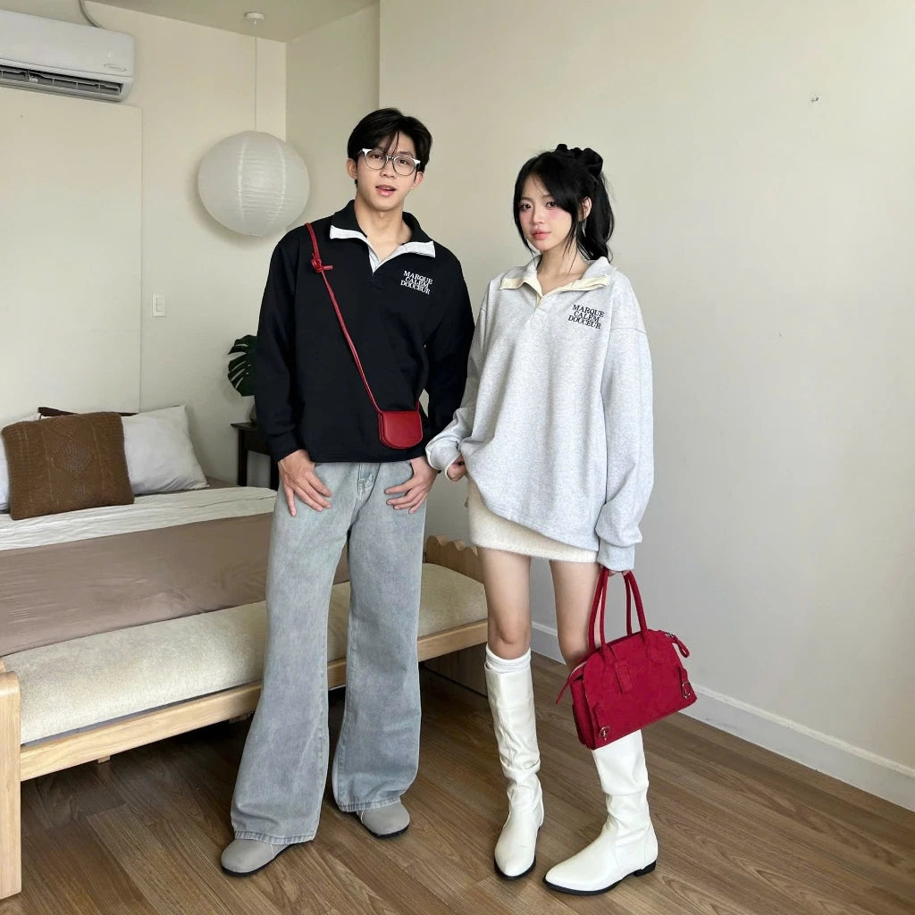 #VNCA01 MARQUE Polo Sweatshirt