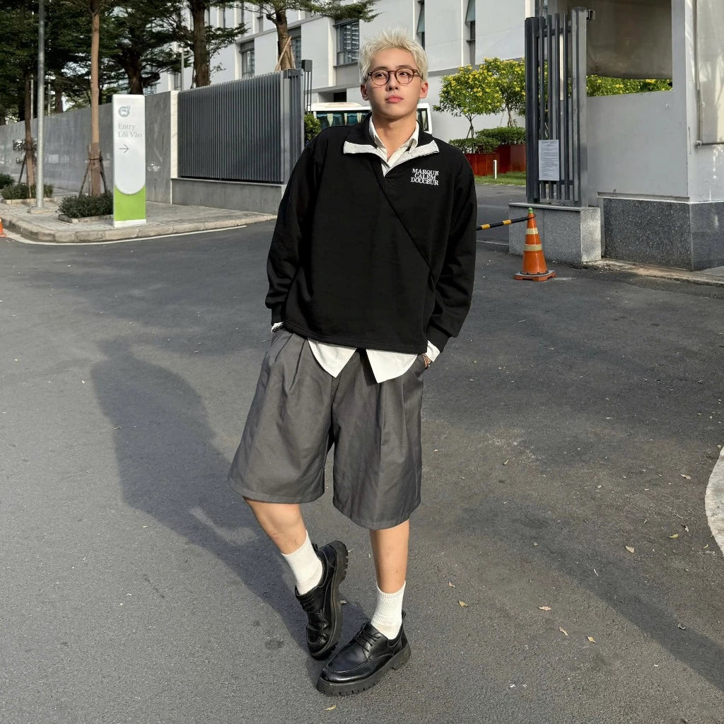 #VNCA01 MARQUE Polo Sweatshirt