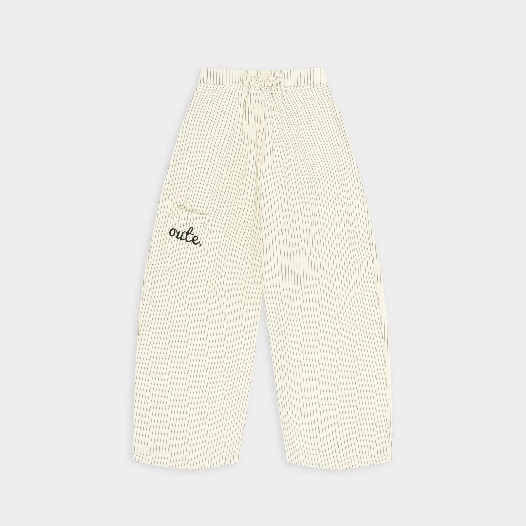 #VNOU01 Striped Wide Leg Pants