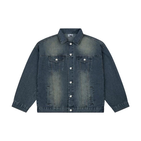 #VNAB16 Denim Loose-fitting Jacket