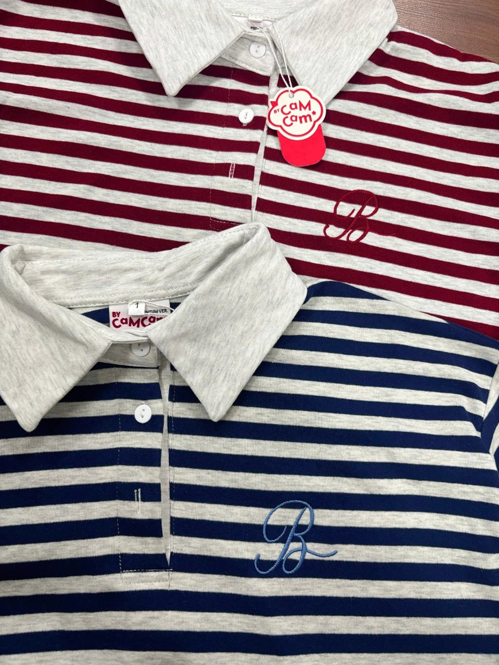 #VNBY05 Striped Long Sleeve Tee