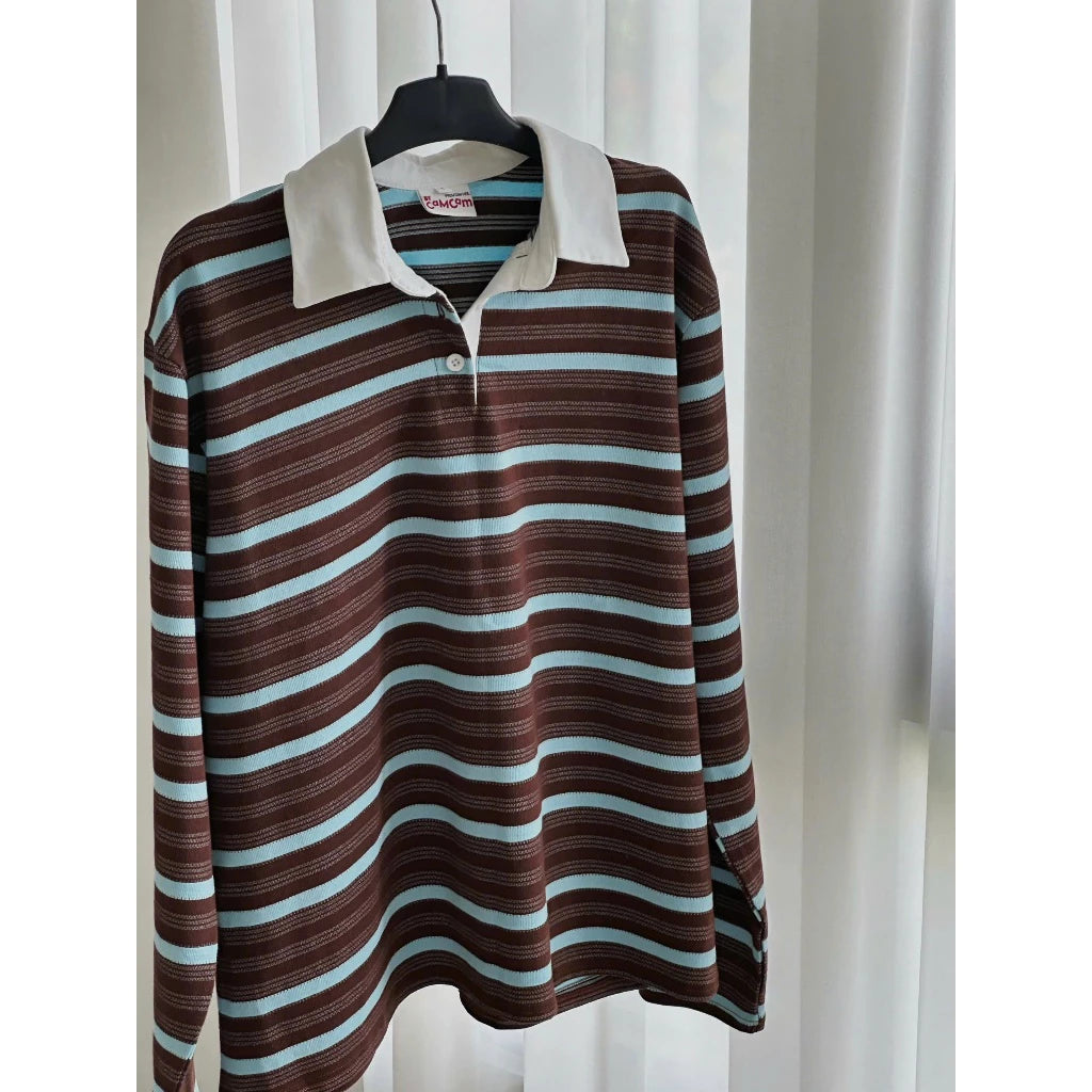 #VNBY05 Striped Long Sleeve Tee