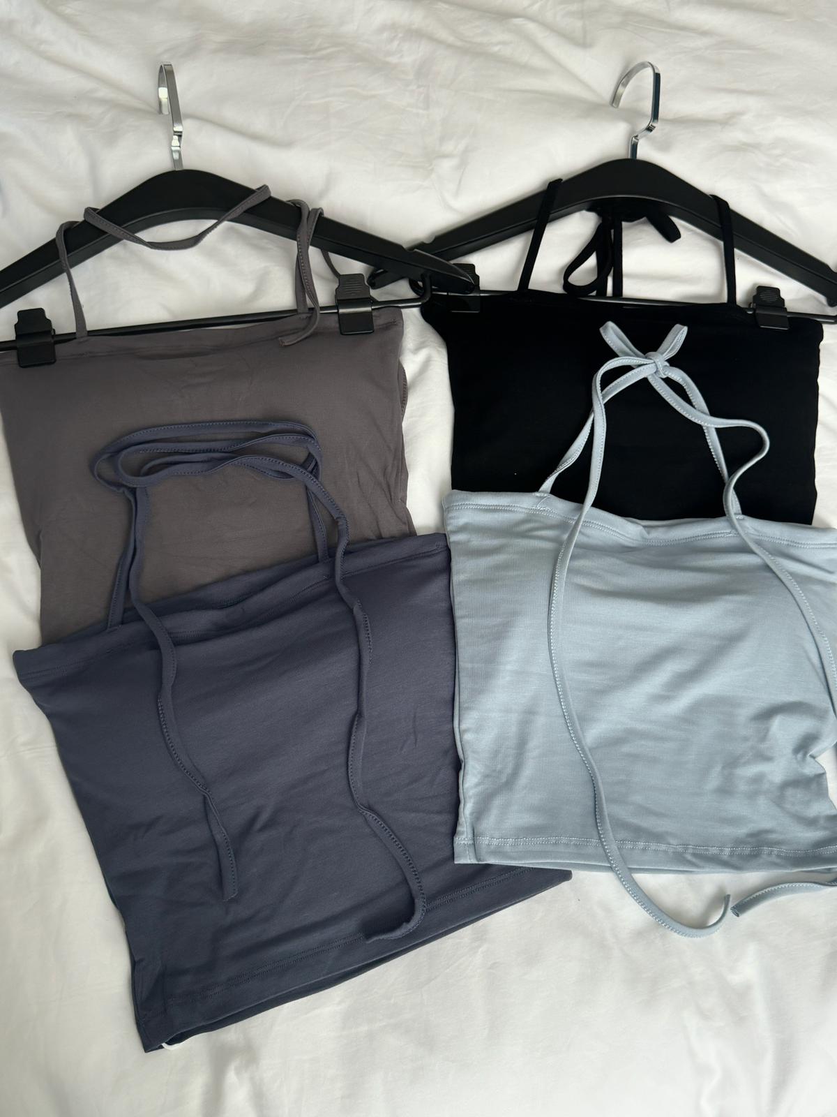 #YJ07 Halter Neck Bra Top - Idiot Sandwich HK -