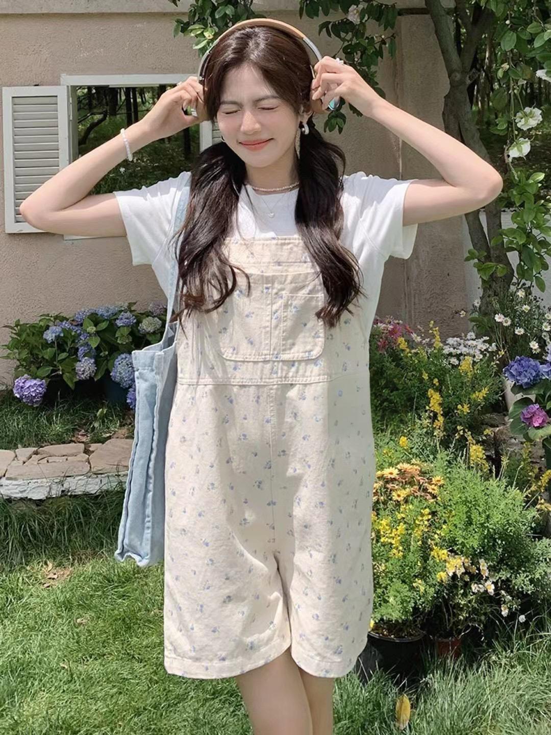 #YN01 Floral Jumpsuit - Idiot Sandwich HK-