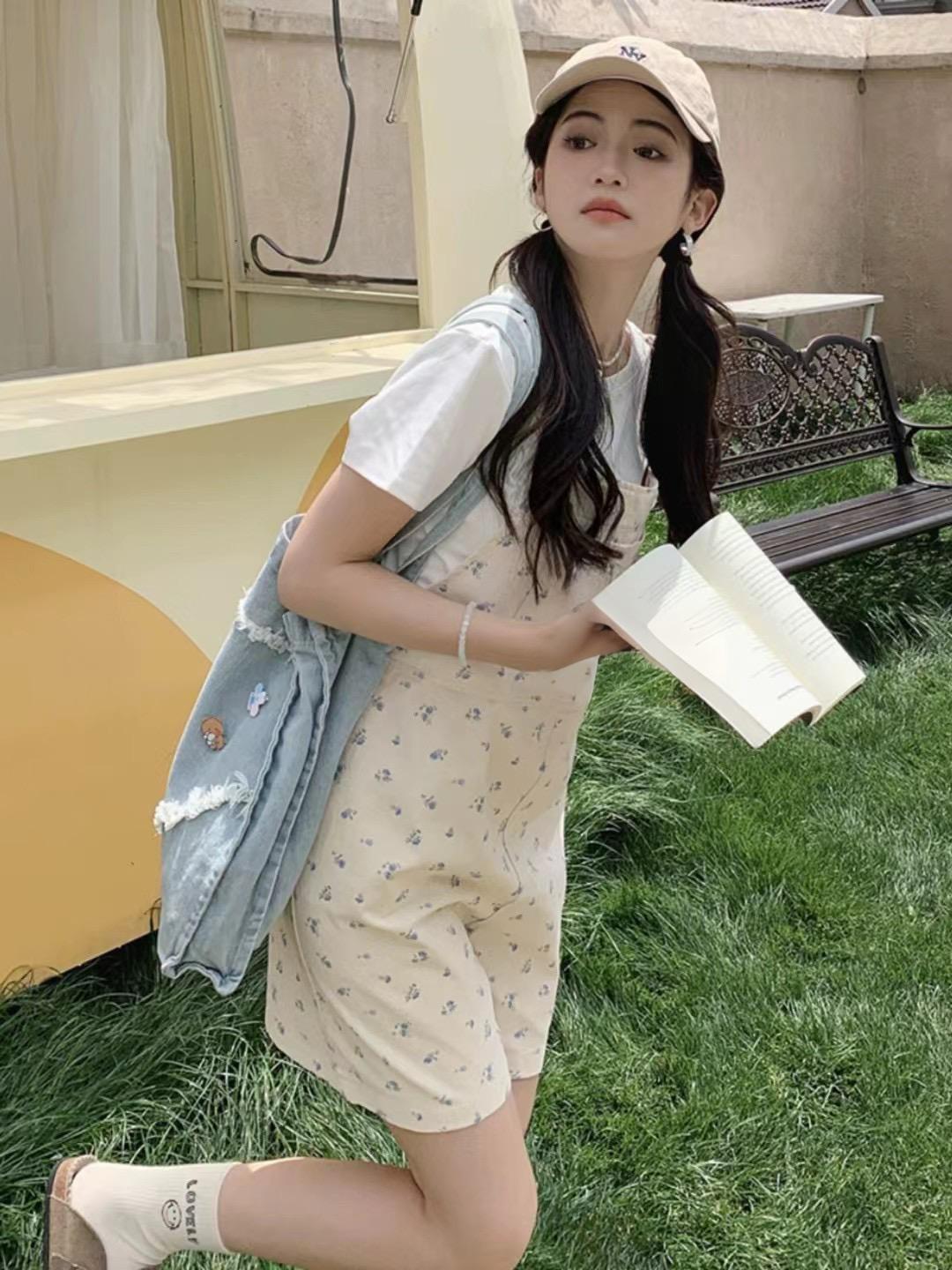 #YN01 Floral Jumpsuit - Idiot Sandwich HK-