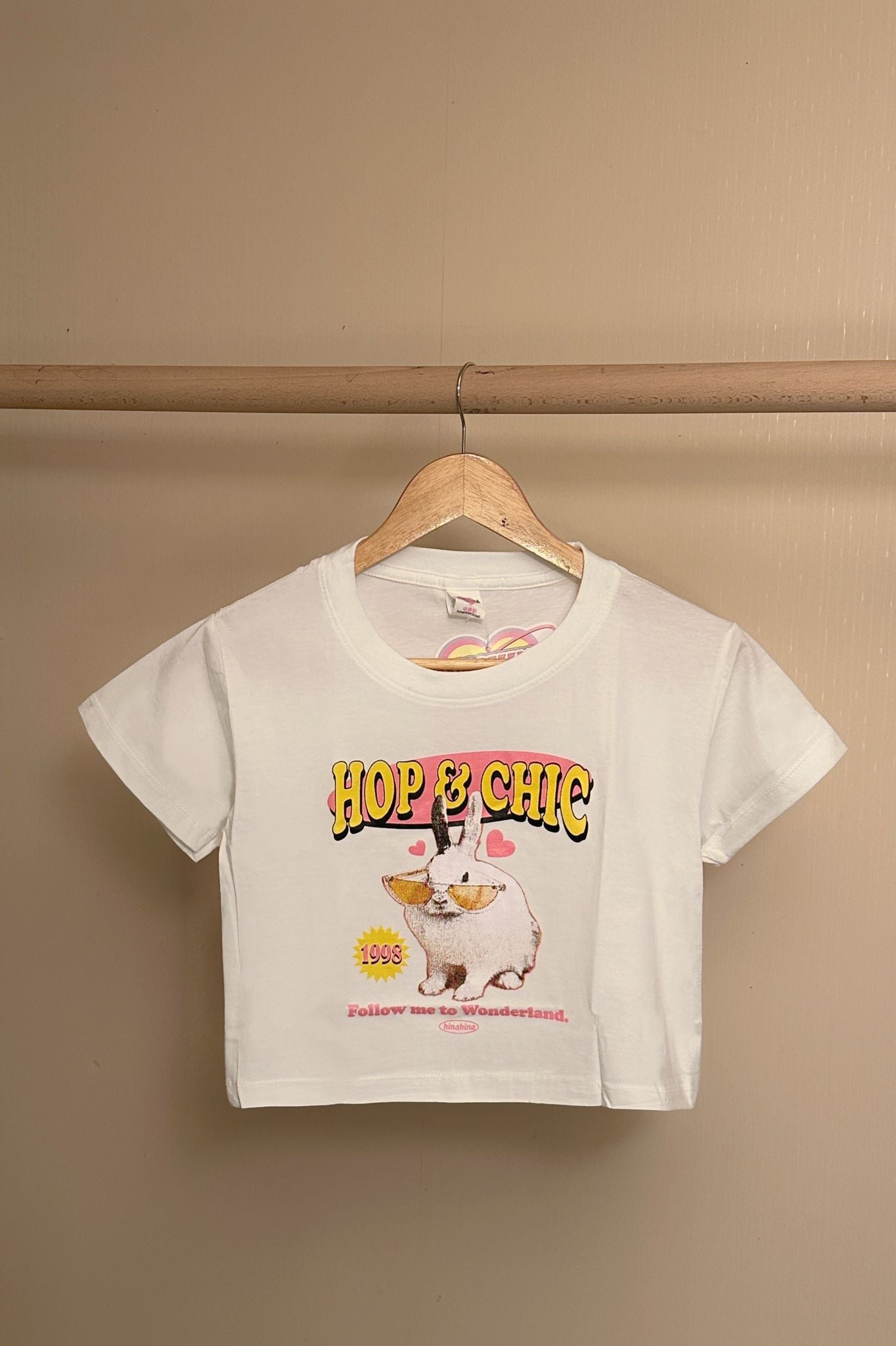 BKK Hinahina 黑超兔兔Crop Top - Idiot Sandwich HK-