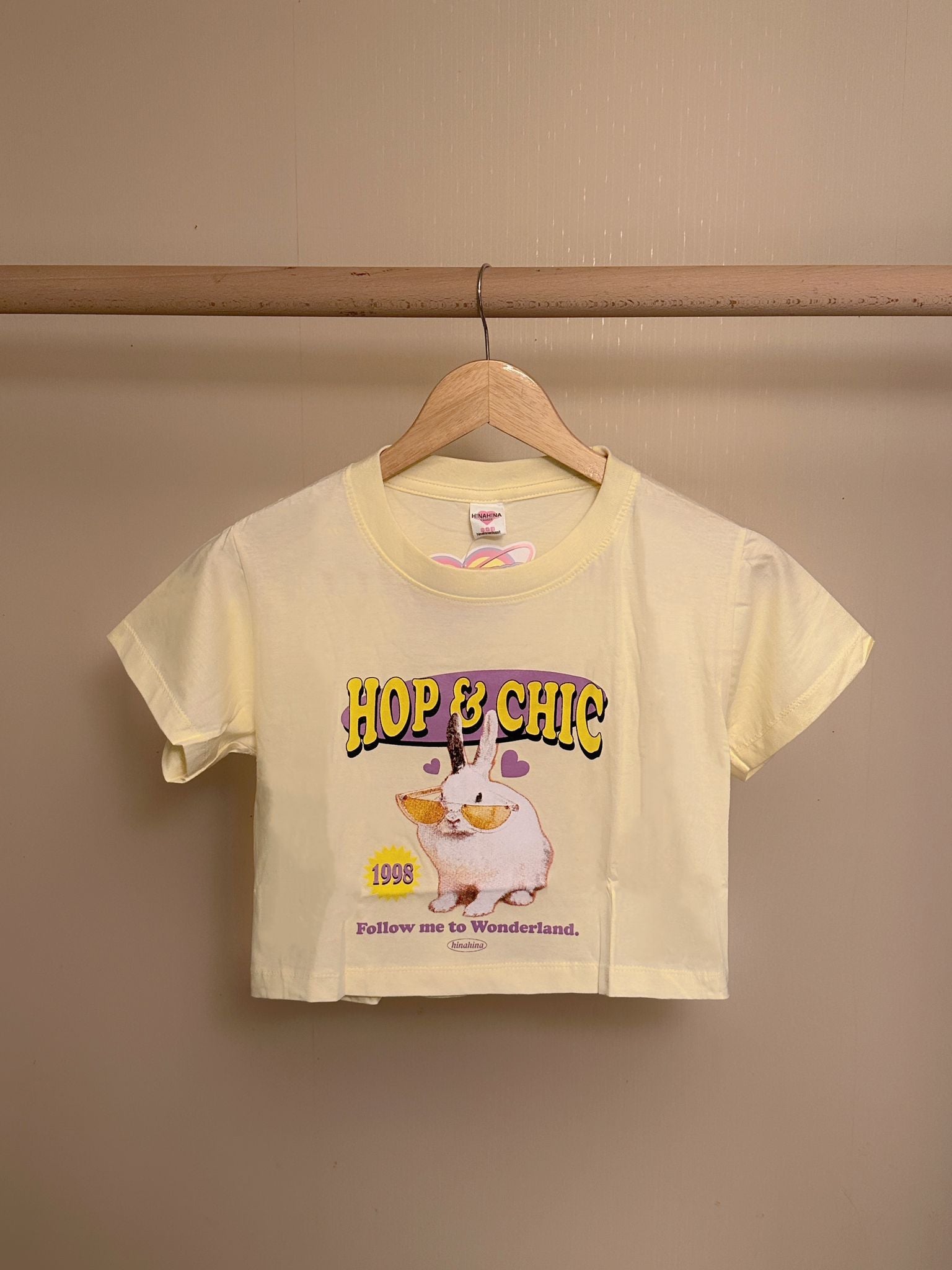 BKK Hinahina 黑超兔兔Crop Top - Idiot Sandwich HK-