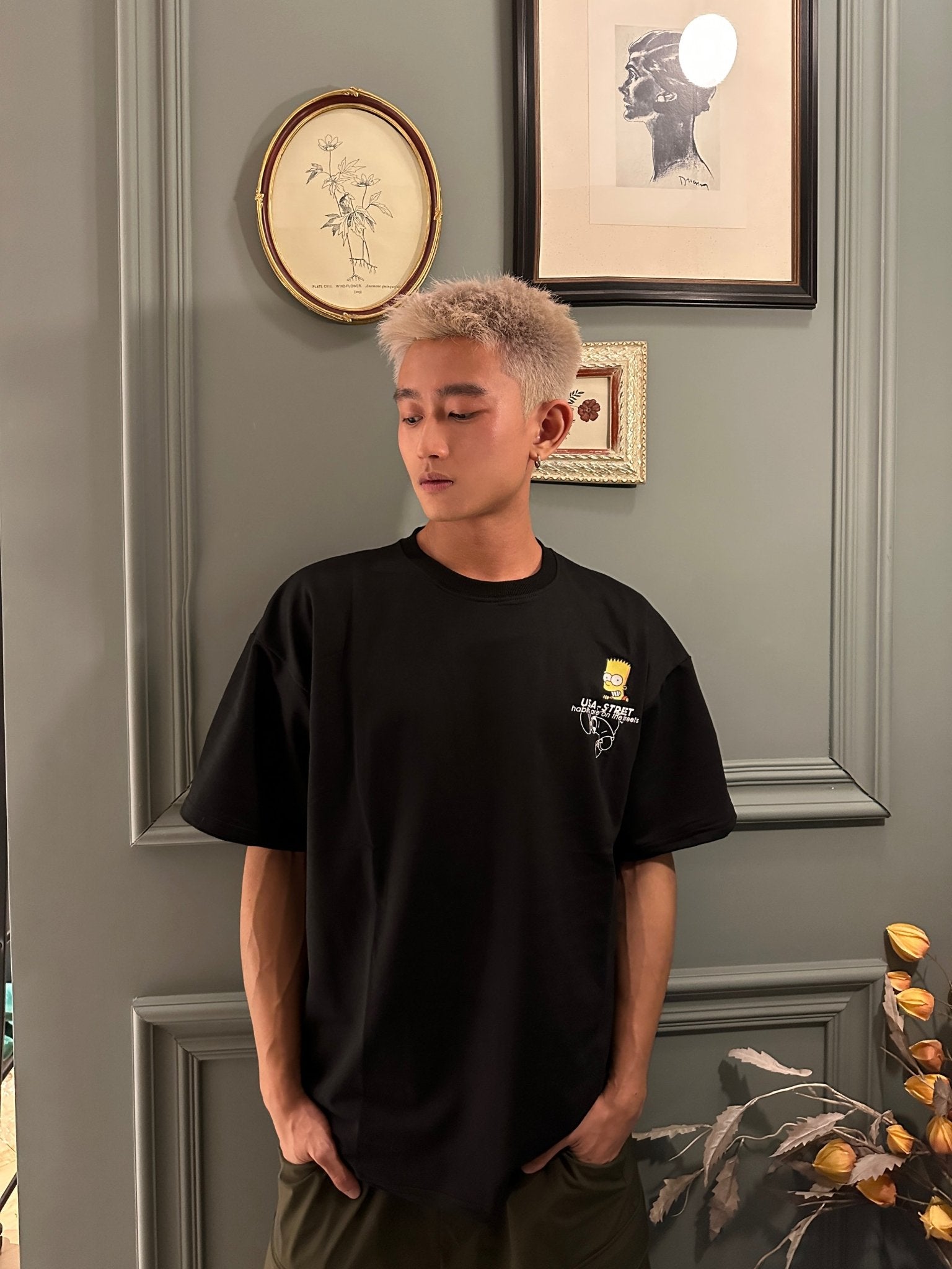 #C01 Simpson反光T-shirt - Idiot Sandwich HK-