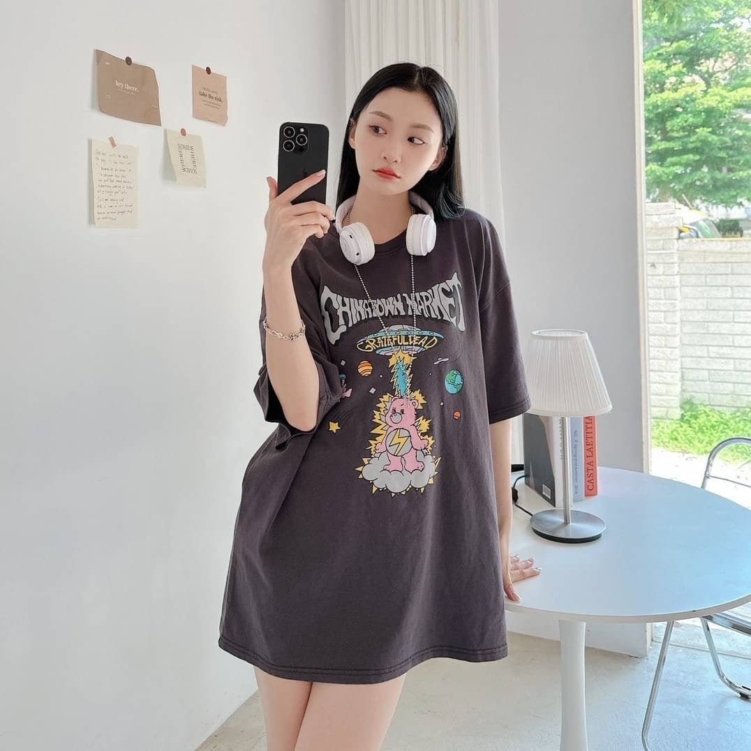 #C06 Bear星球竹炭T-shirt - Idiot Sandwich HK-