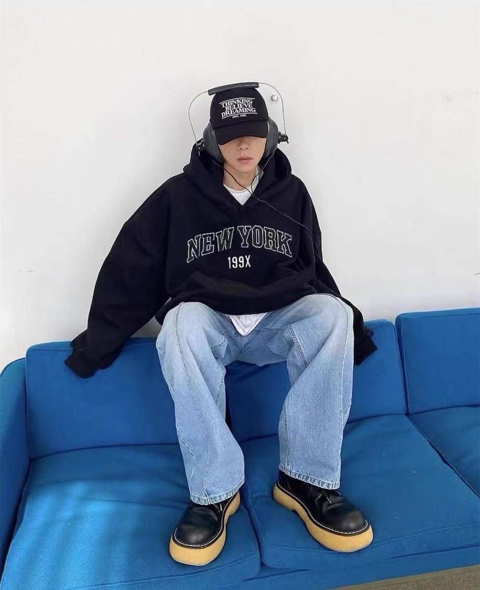 #C38 New York Boyfriend Hoodie - Idiot Sandwich HK-