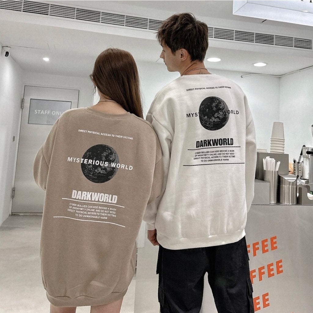 .韓國Earth星球圓領衛衣 - Idiot Sandwich HK-