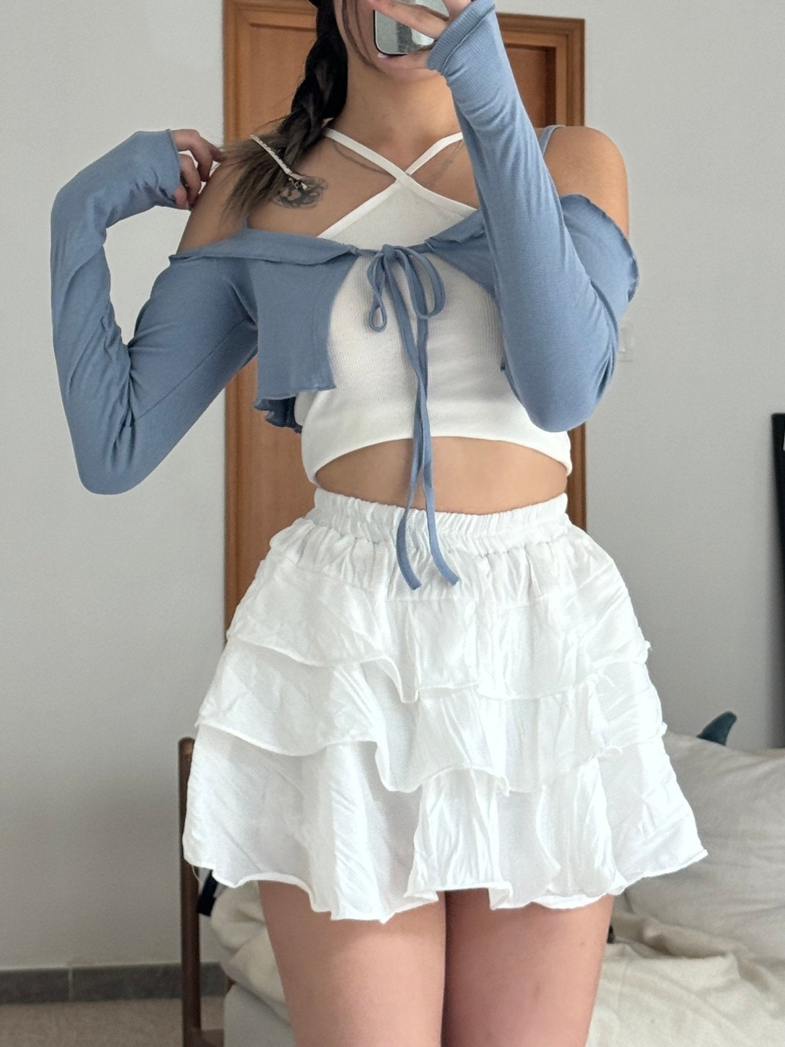 #IS09 Ruffle Ribbon Outer - Idiot Sandwich HK-