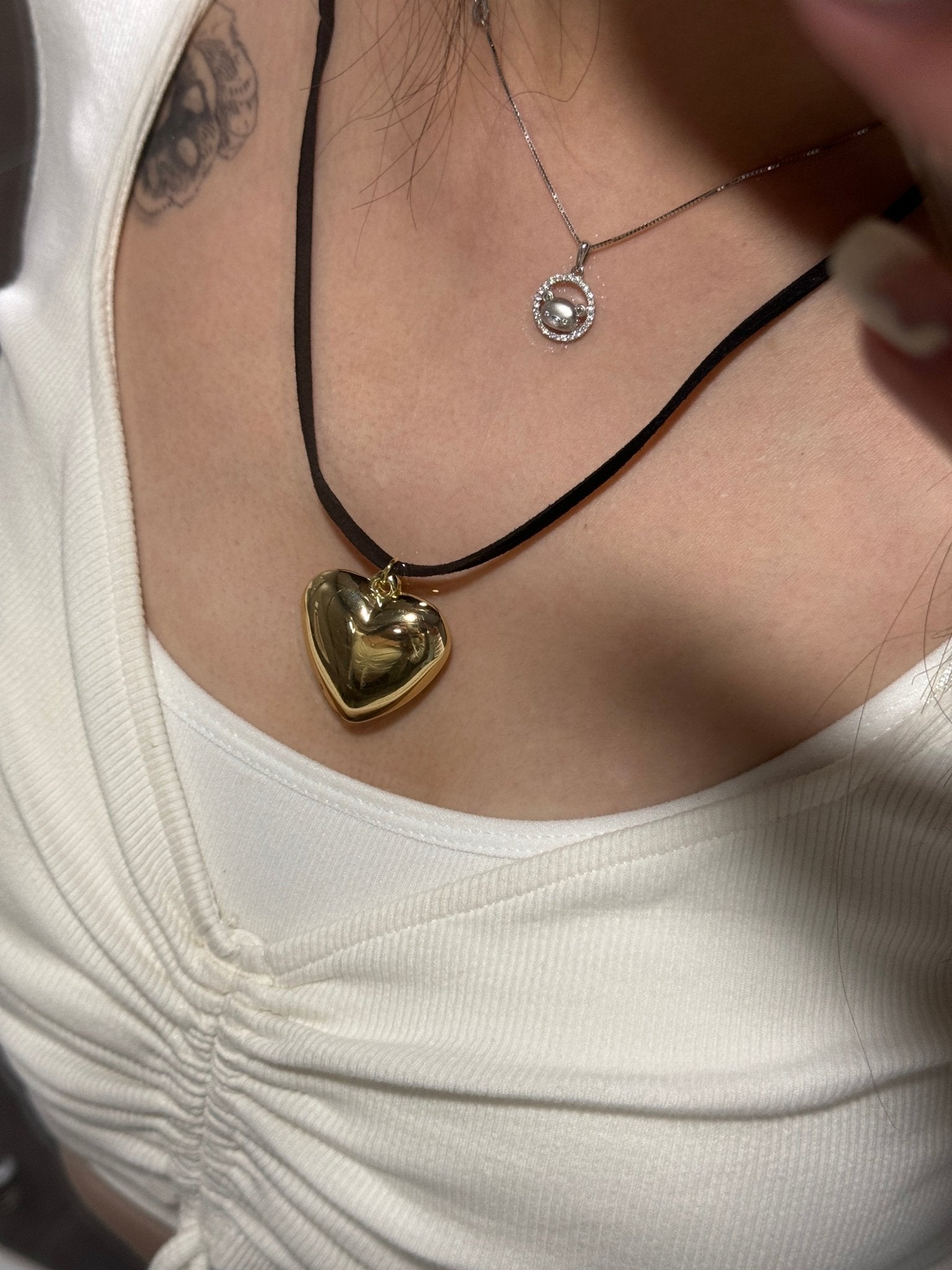 #IS23 Heart-shape Choker - Idiot Sandwich HK-