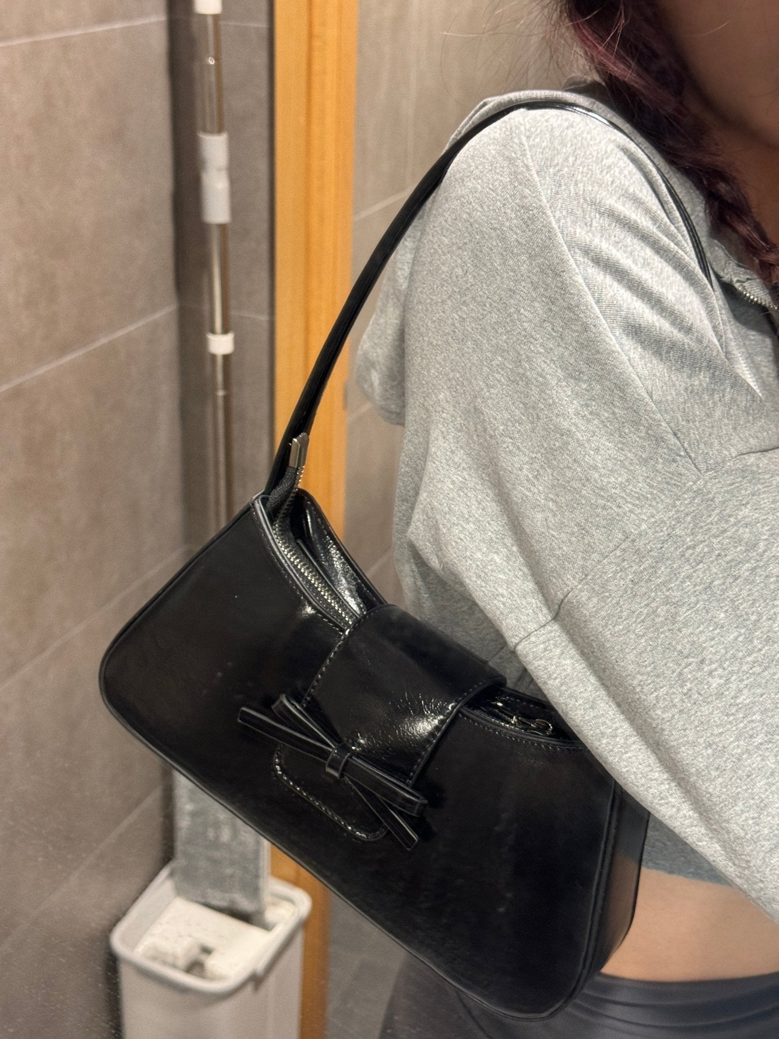 #IS25 Ribbon Y2K Shoulder Bag - Idiot Sandwich HK-