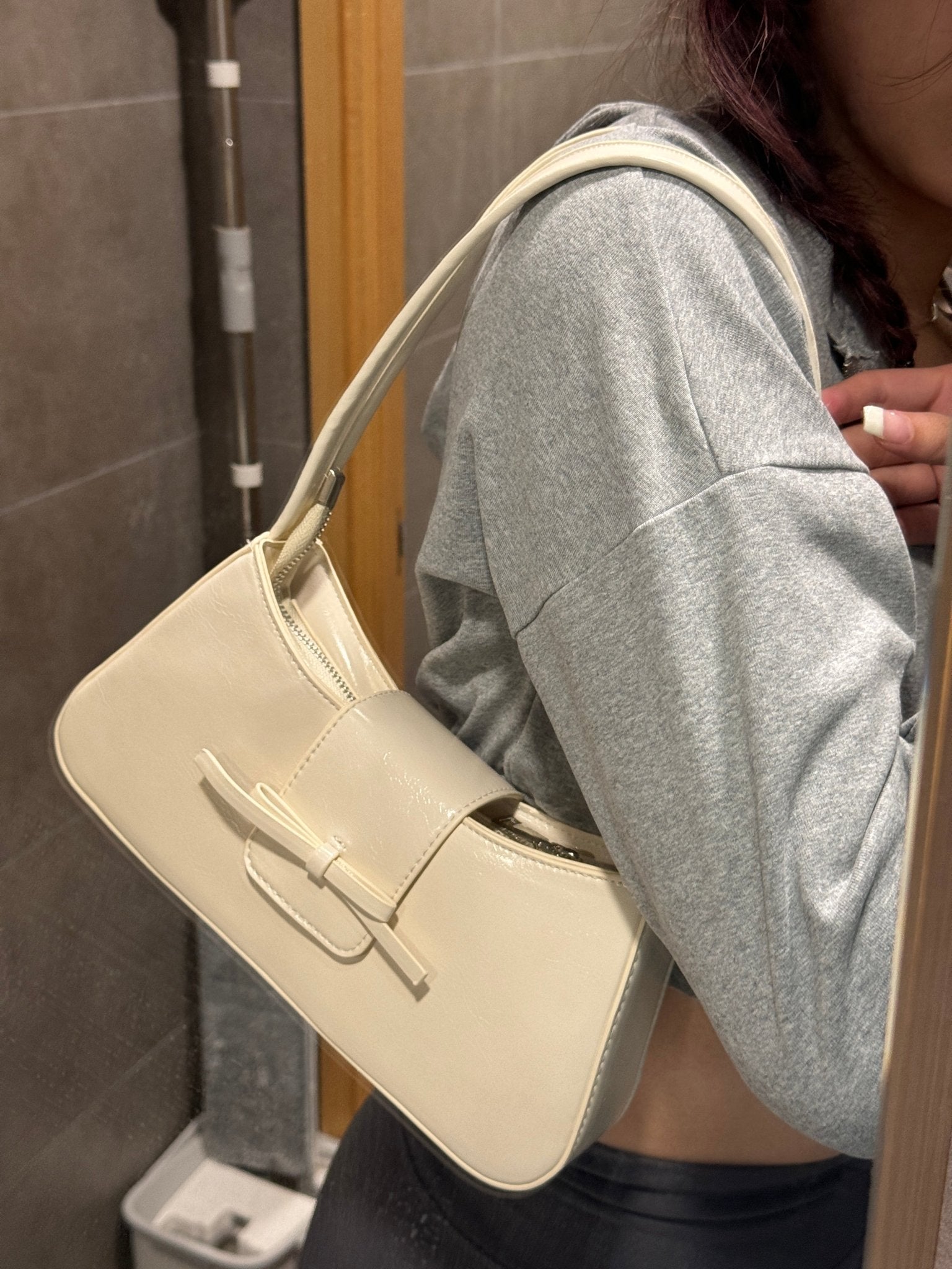 #IS25 Ribbon Y2K Shoulder Bag - Idiot Sandwich HK-