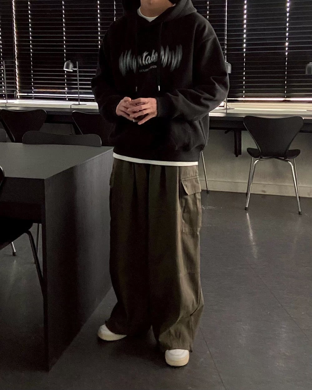 C457 Creation print Hoodie