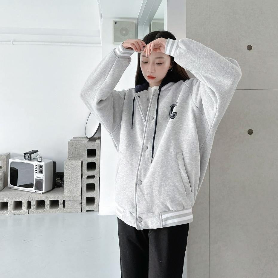 #C437 Letter C Baseball Jacket