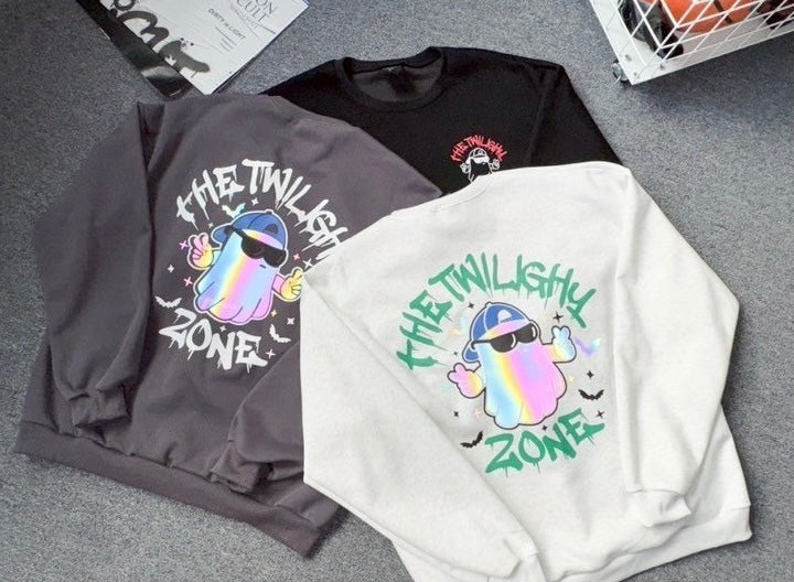 #C420 Twilight Reflective Ghost Sweater