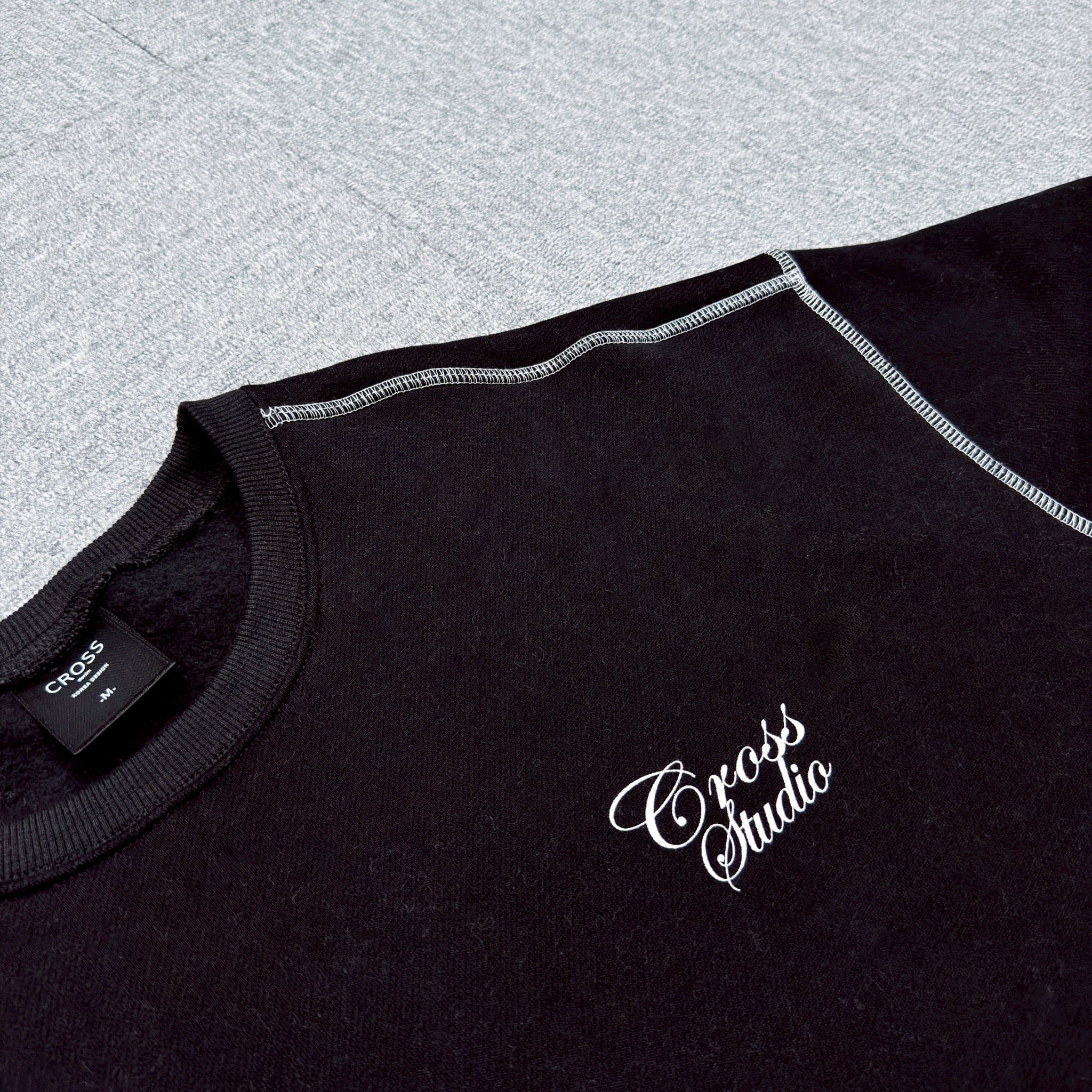 #C245 Cross Studio Calligraphy Sweatshirt