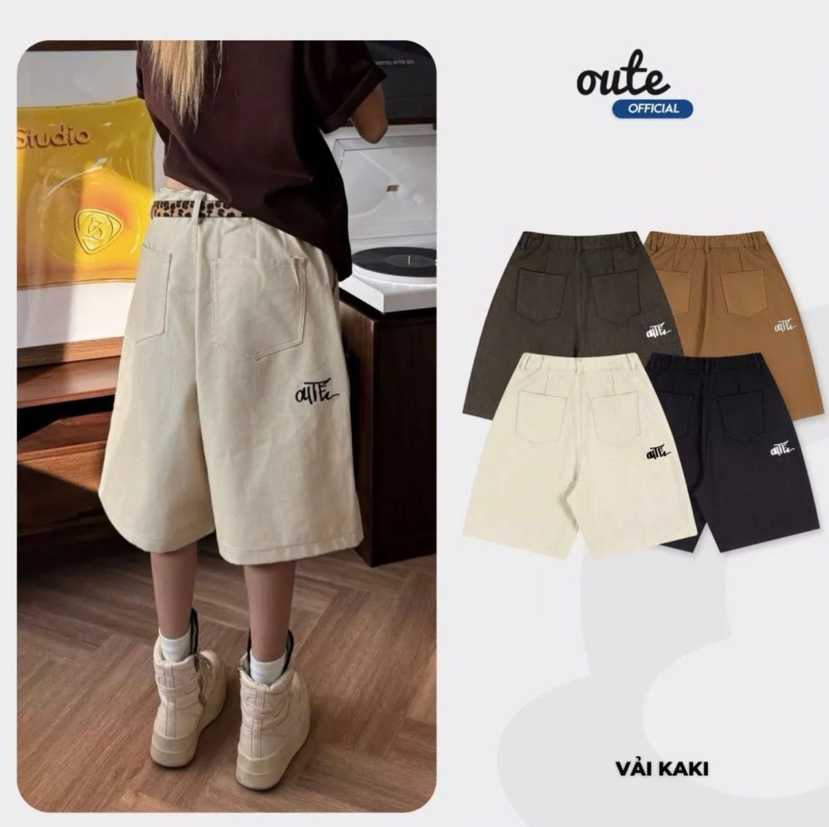 #VNOU03 Short Outerity Iconic Pants