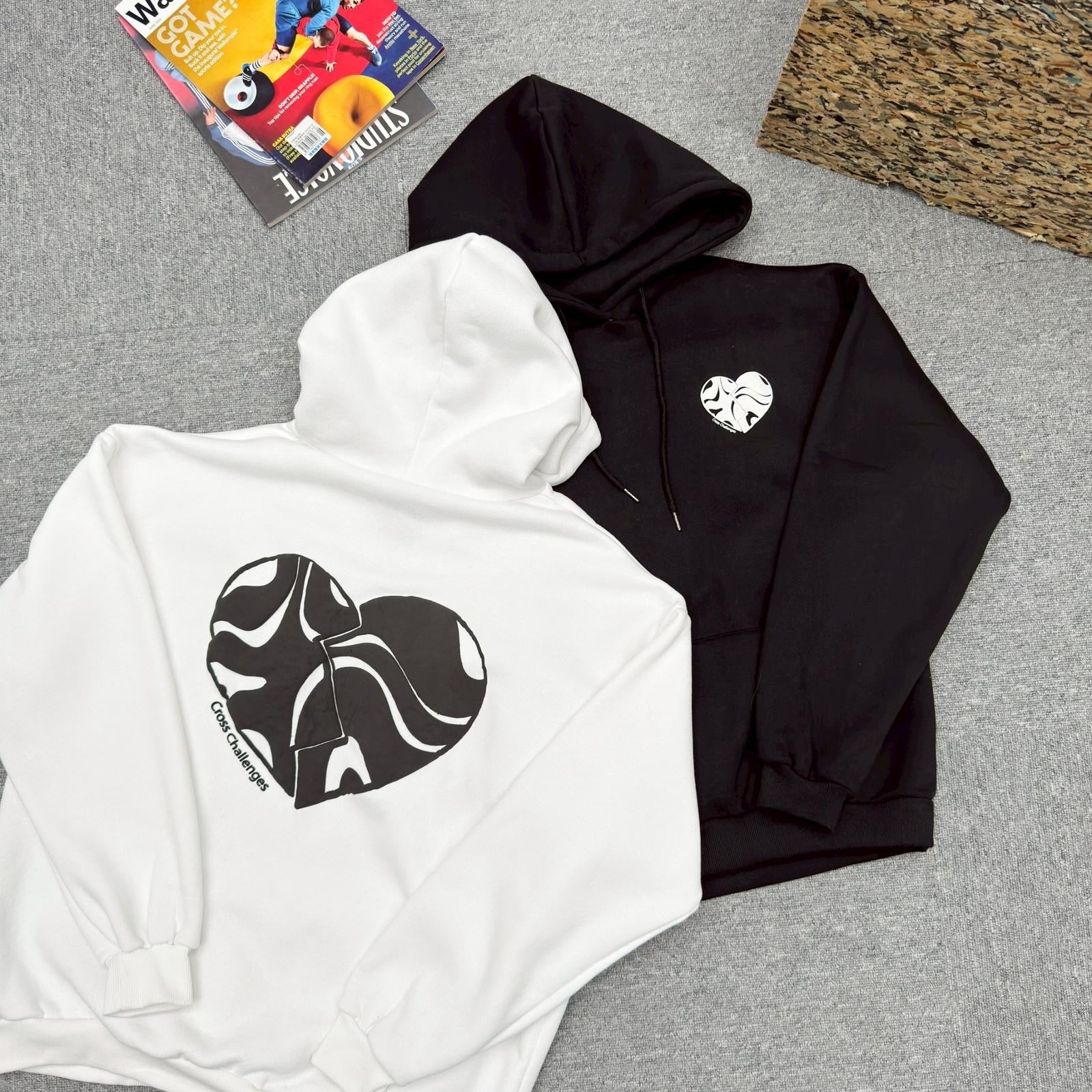 #C458 Broken Heart Hoodie