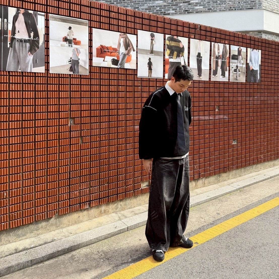 #C245 Cross Studio Calligraphy Sweatshirt