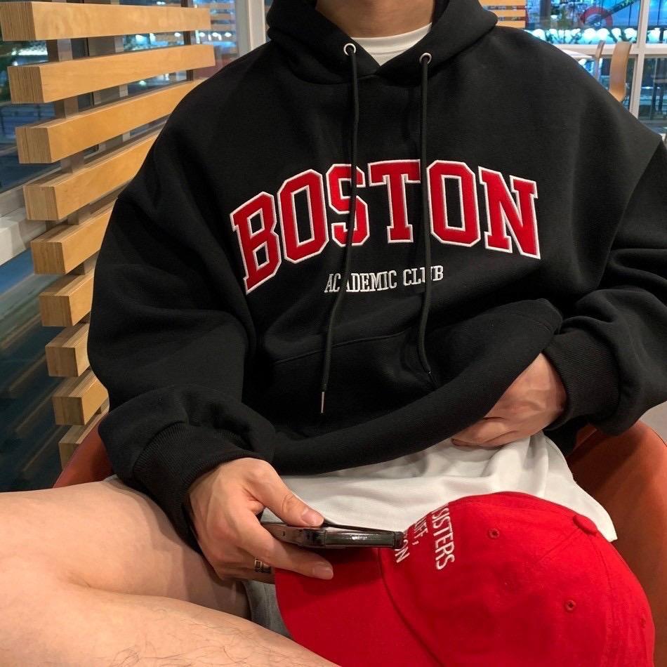 「買2件送頸巾 新年前到貨」#C245 Boston Hoodie - Idiot Sandwich Apparel Limited - 