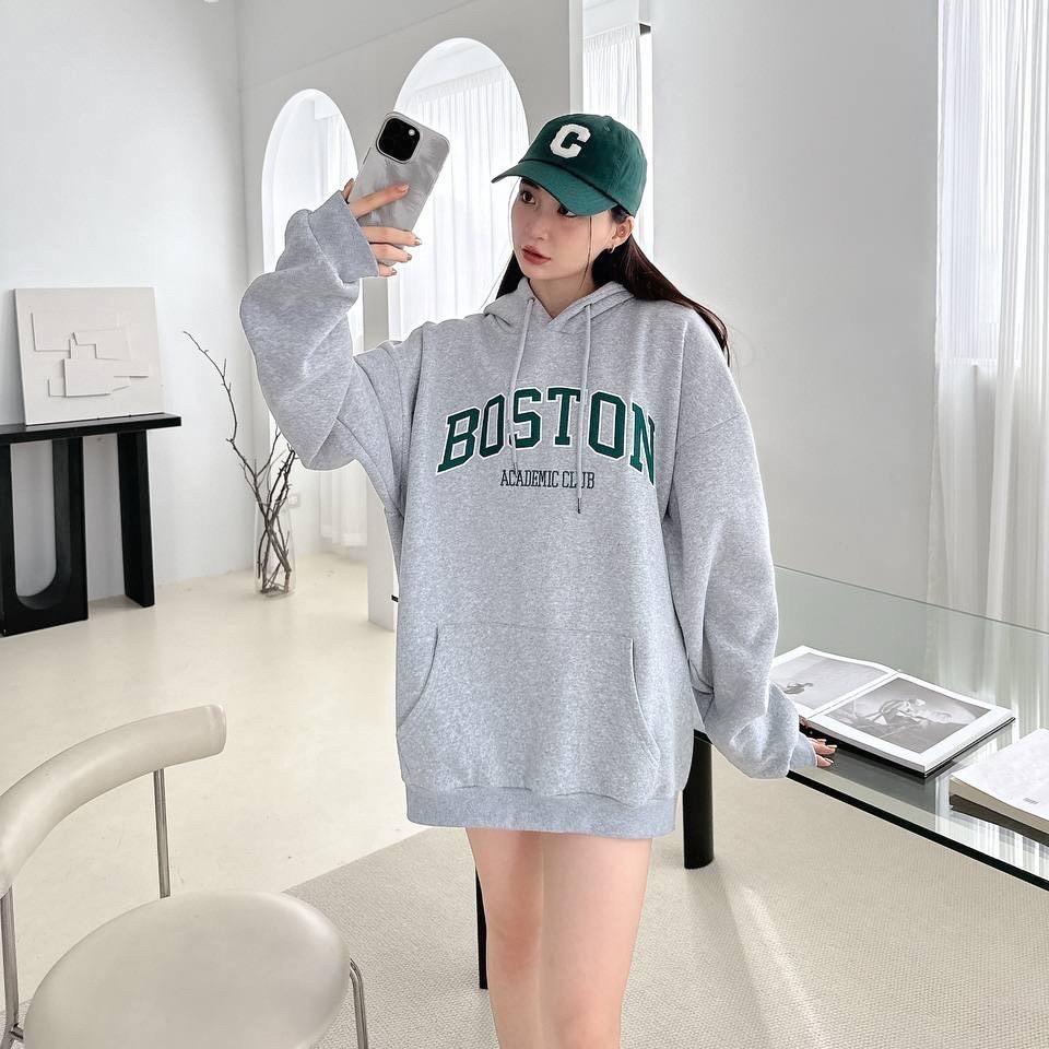 「買2件送頸巾 新年前到貨」#C245 Boston Hoodie - Idiot Sandwich Apparel Limited - 