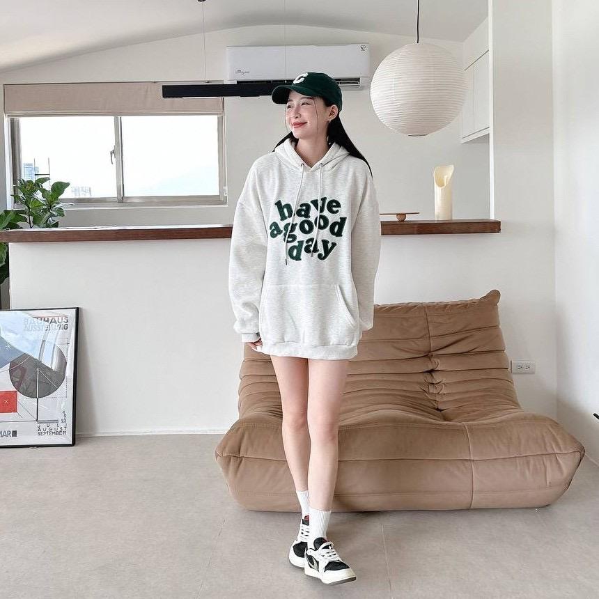 「買2件送頸巾 新年前到貨」#C247 Have A Good Day Hoodie - Idiot Sandwich Apparel Limited - 