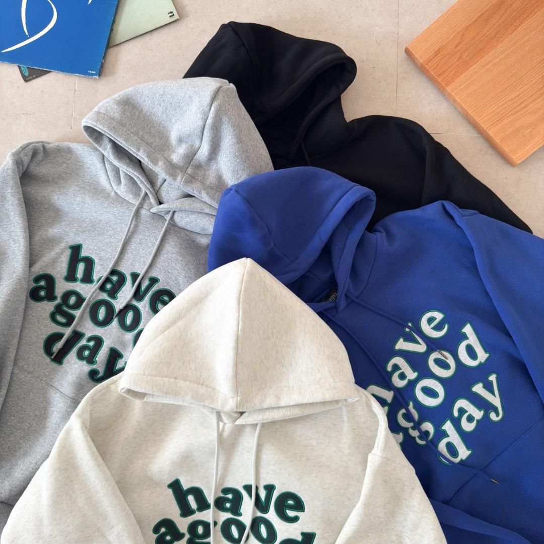 「買2件送頸巾 新年前到貨」#C247 Have A Good Day Hoodie - Idiot Sandwich Apparel Limited - 