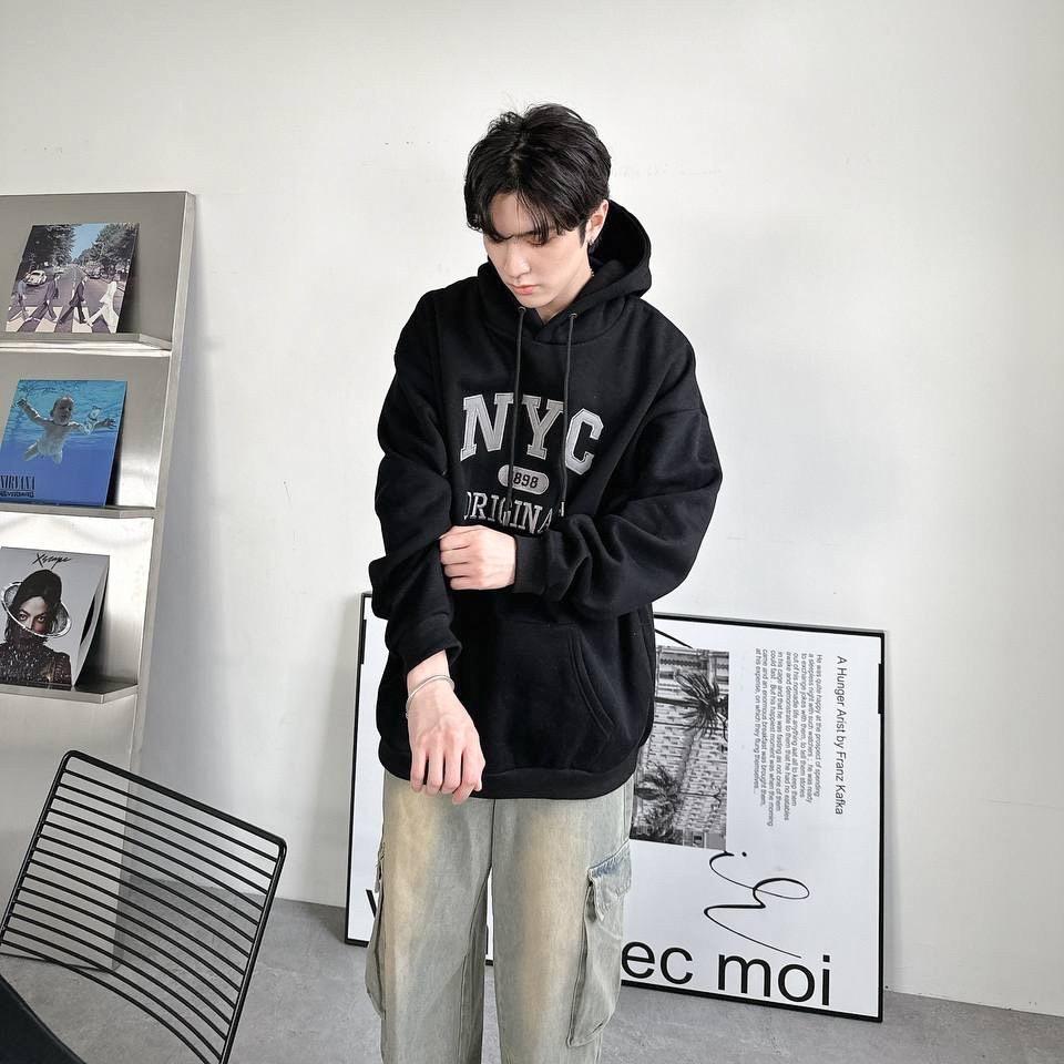 「買2件送頸巾 新年前到貨」#C250 NYC Hoodie - Idiot Sandwich Apparel Limited - 