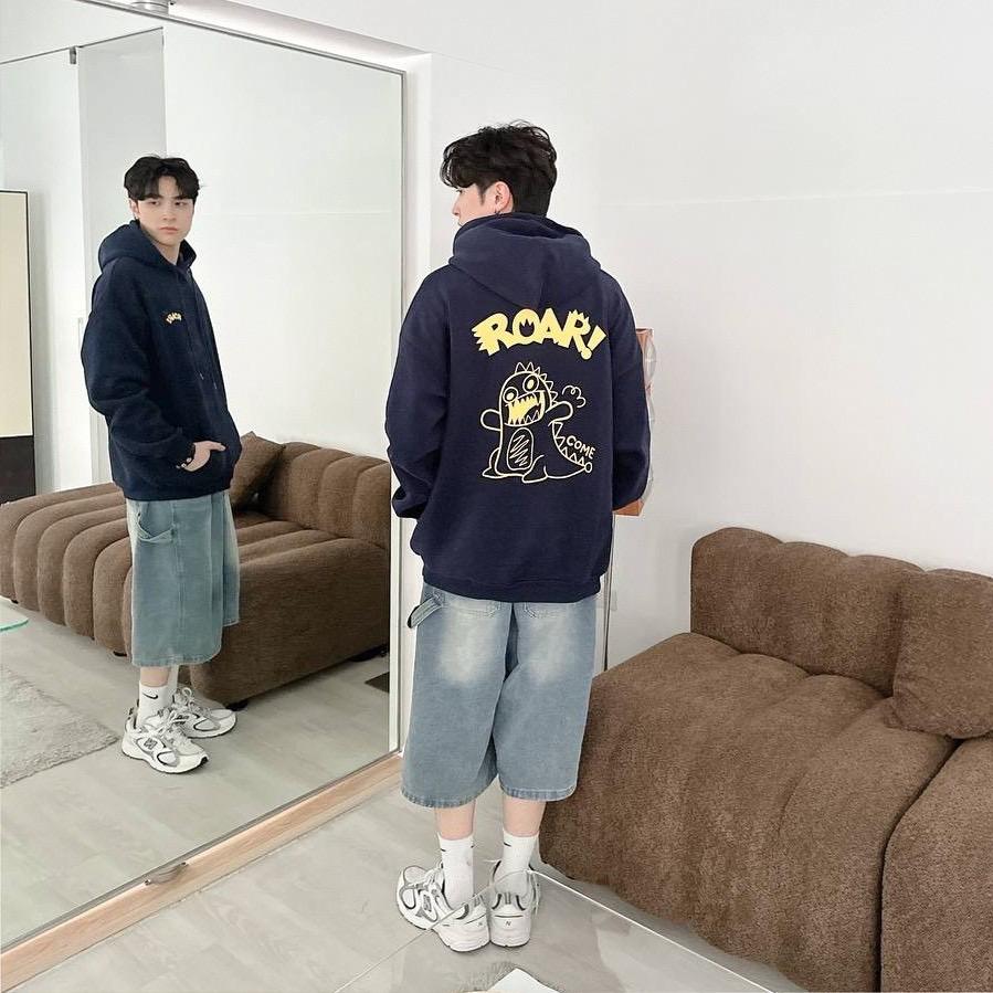 「買2件送頸巾 新年前到貨」#C255 Roar Hoodie - Idiot Sandwich Apparel Limited - 