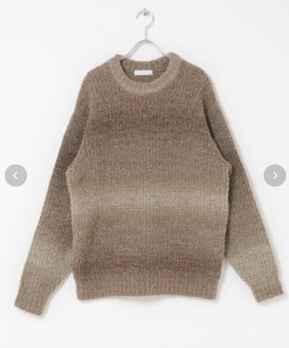 #IS215 Mixed Knit Couple Sweater