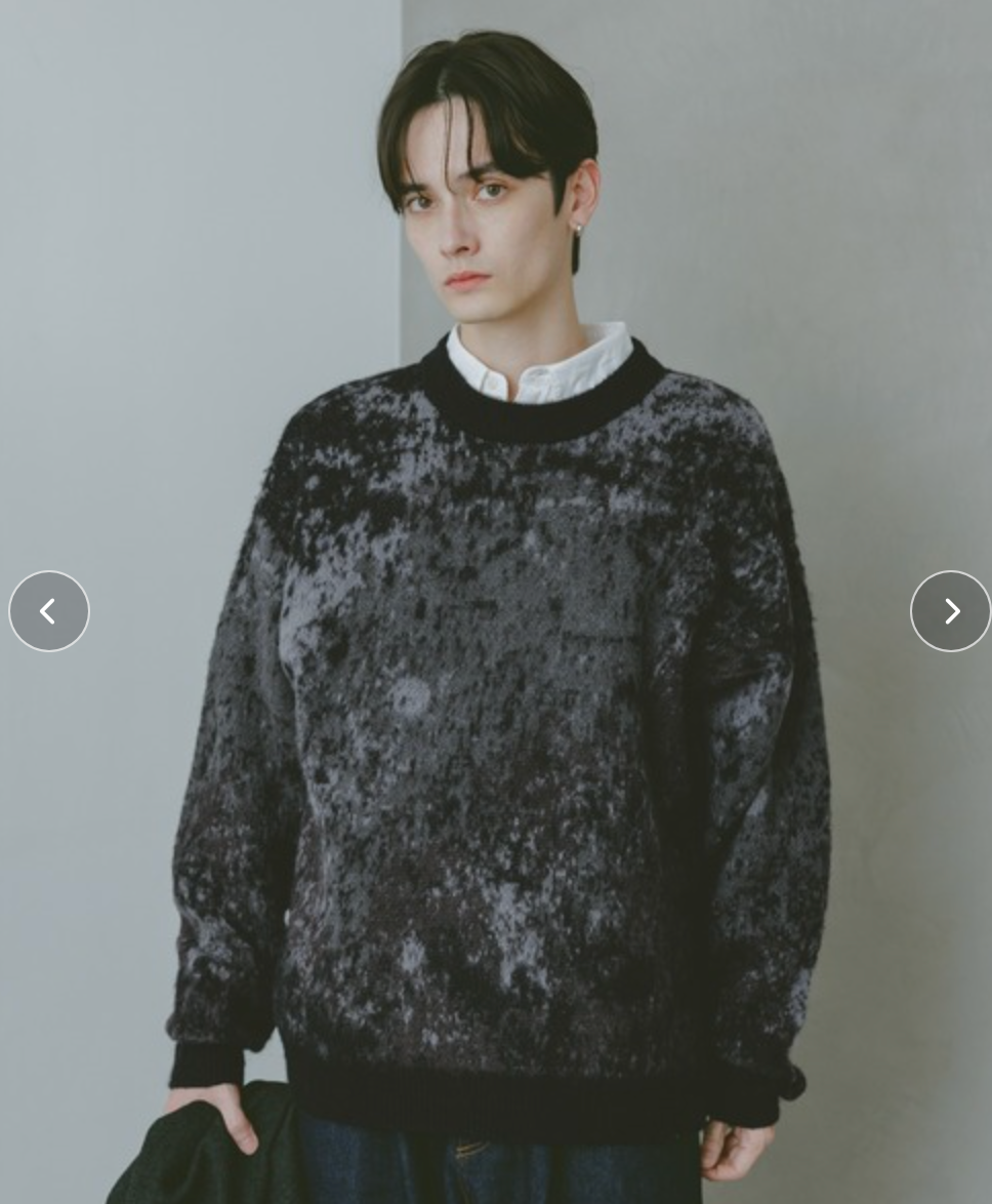 #IS216 Mohair Blend Shaggy Knit