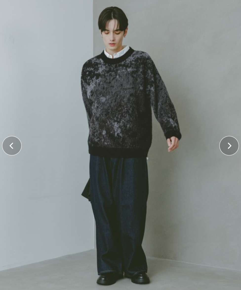 #IS216 Mohair Blend Shaggy Knit