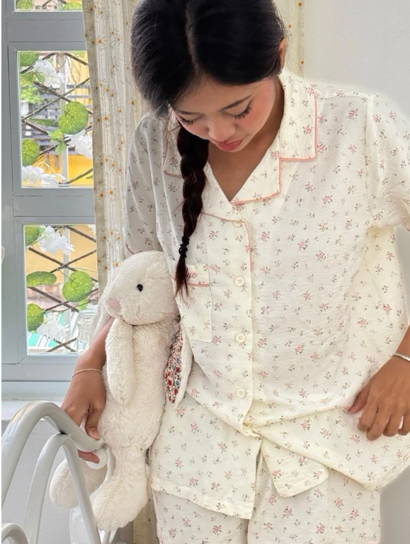 #vnmolly17 Floral Print Sleepwear
