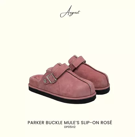 #VNAUG Parker Buckle Mule Slip-On