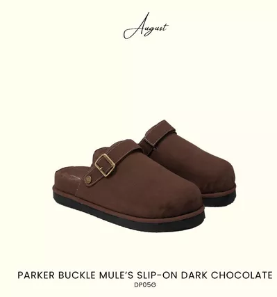 #VNAUG Parker Buckle Mule Slip-On