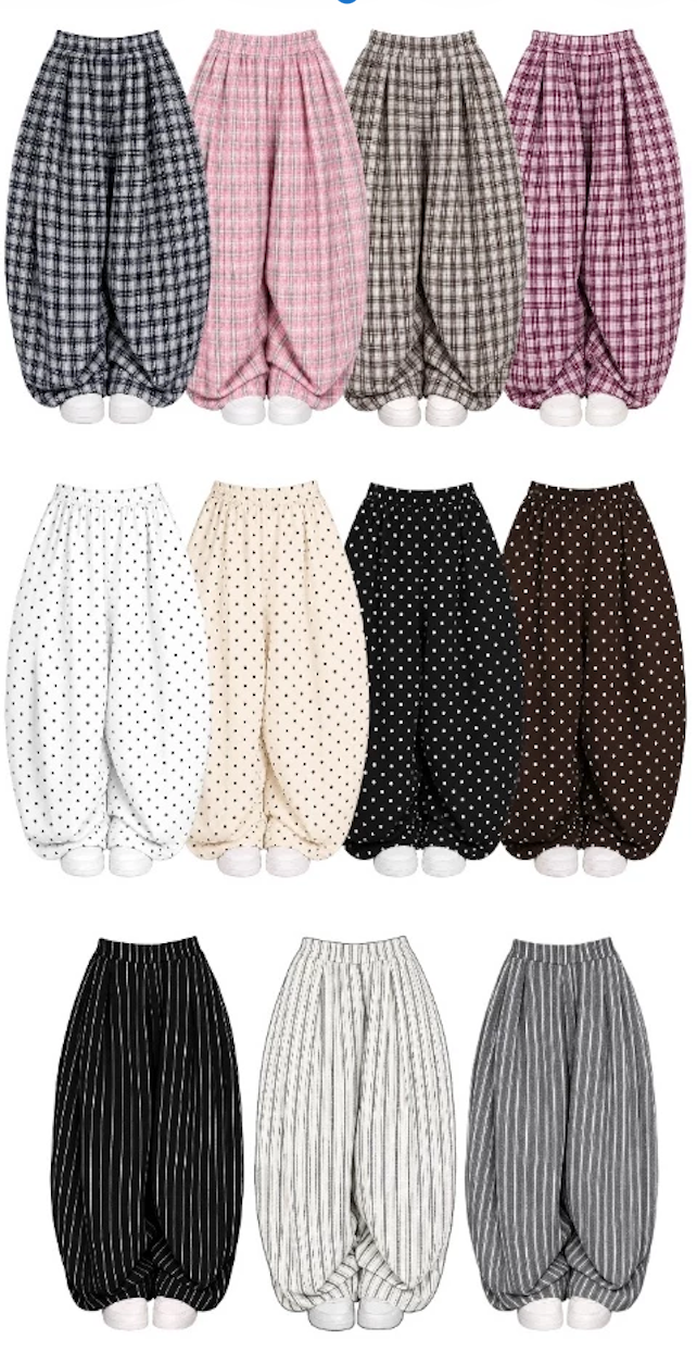 #VNAI01 BASIC COMFORTABLE WIDE PANTS