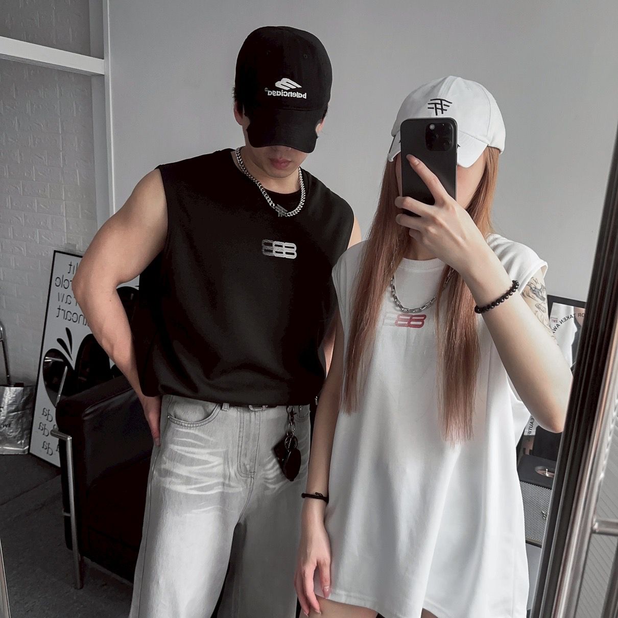 #TW20 888 Gradient Tank Top