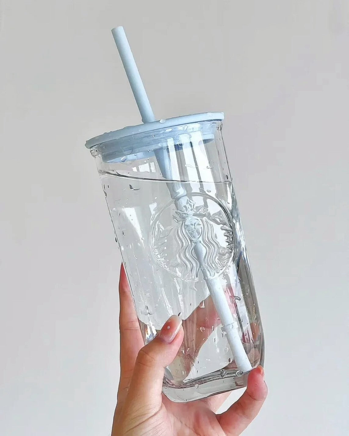 Starbucks 玻璃飲筒杯 473ML