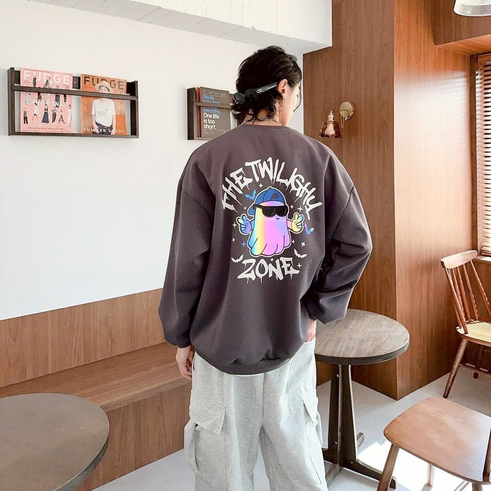 #C420 Twilight Reflective Ghost Sweater